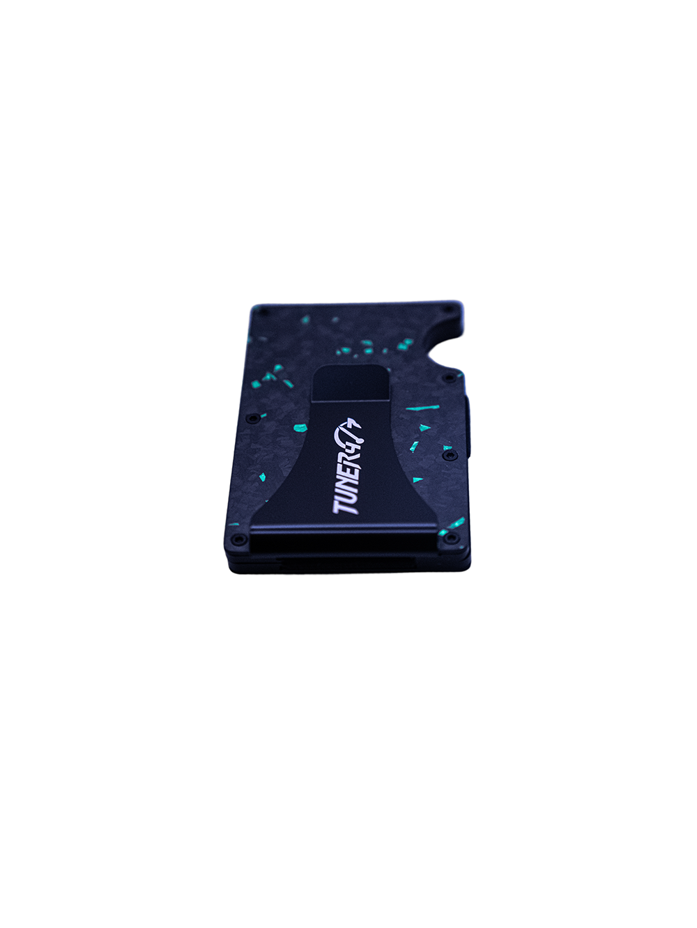 Forged Carbon Wallets - Green Spec image