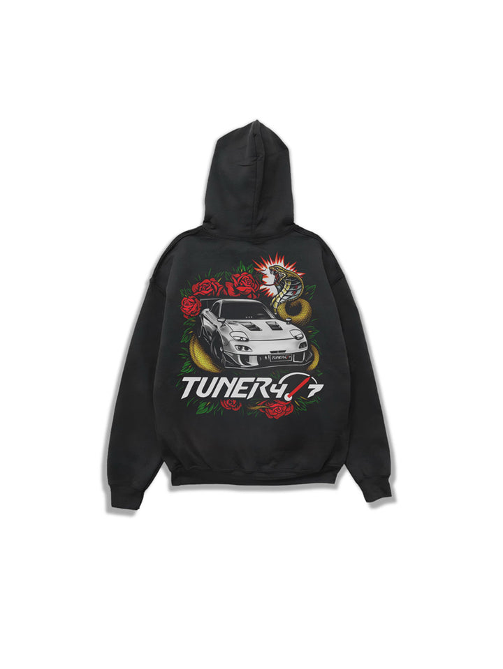 RX7 ROSES HOODIE image 0