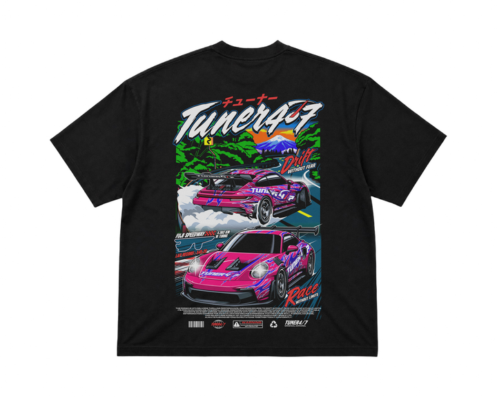 Porsche GT3 RS Oversized T-Shirt