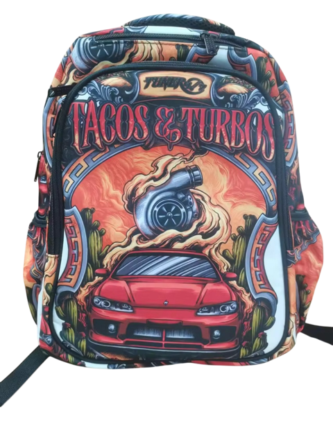 Tacos & Turbo Backbag image 0