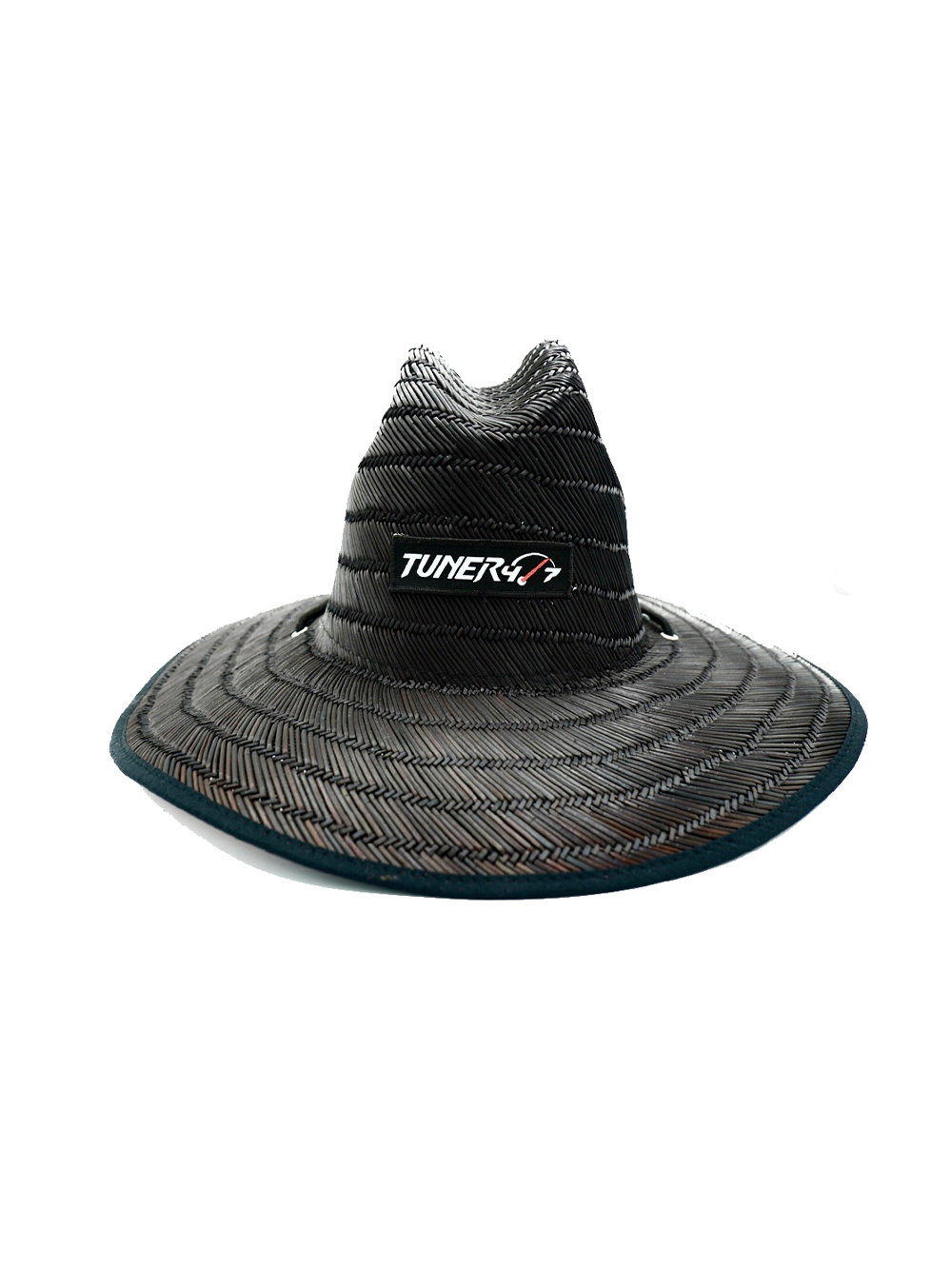 BLACK STRAW TUNER47 SUN HAT