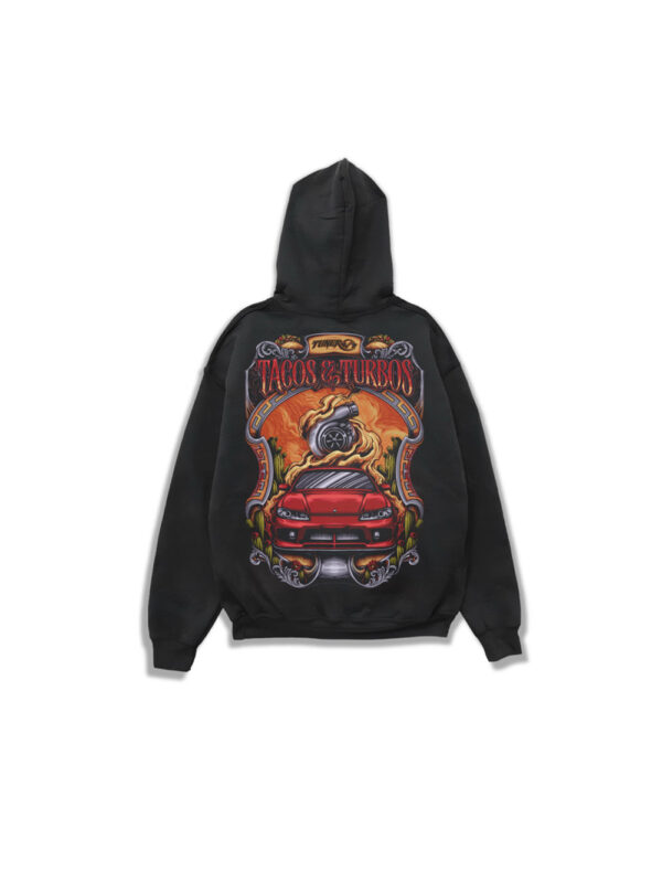 TACOS & TURBOS HOODIE - XL